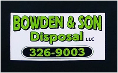 Bowden and Son Disposal