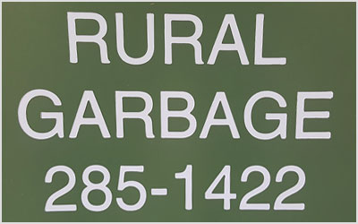 Rural Garbage Service