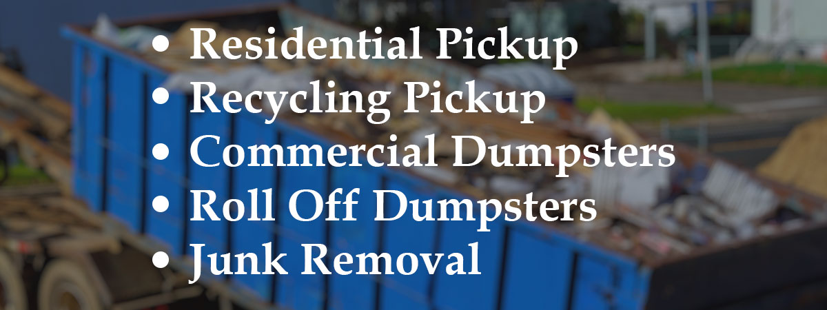 Garbage and Waste Removal, Trash Pickup Near Me